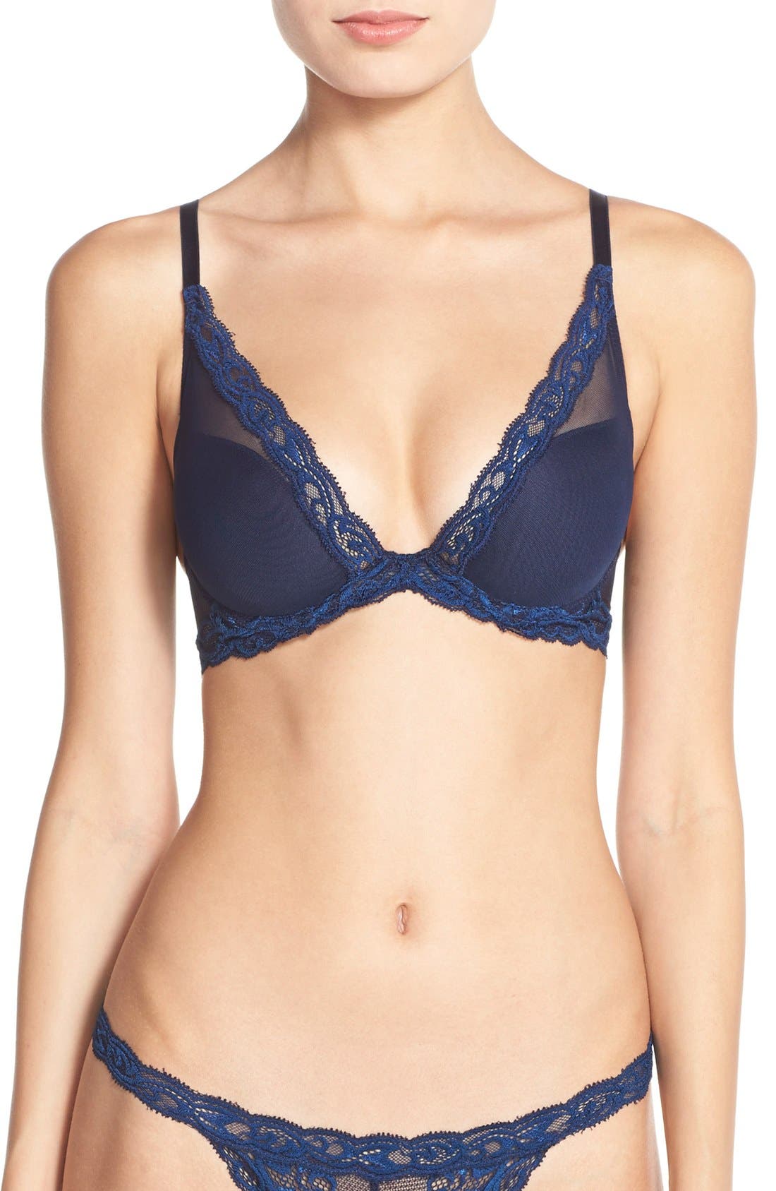 Natori Feathers Plunge T-Shirt Basics Bra
