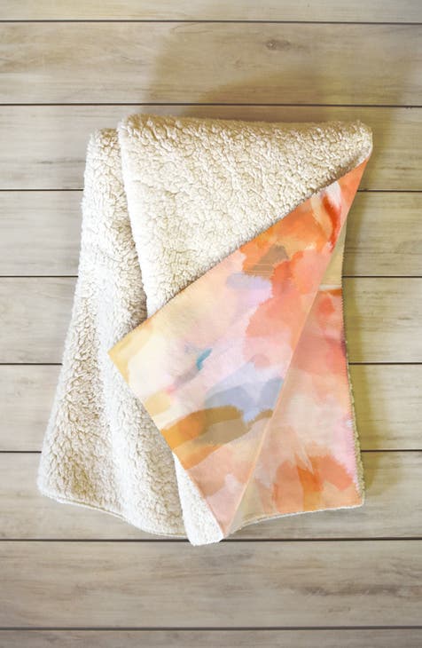 Marta Barragan Camarasa Colorful Fleece Throw