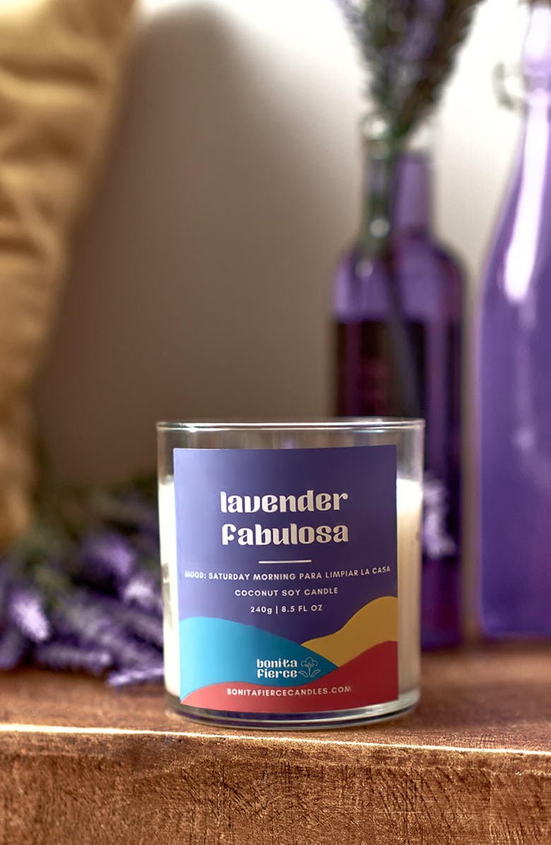 Bonita Fierce Lavender Fabulosa Candle, Alternate, color, 