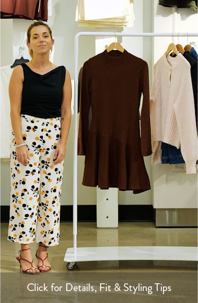 Long Sleeve Sweater Dress, sales video thumbnail