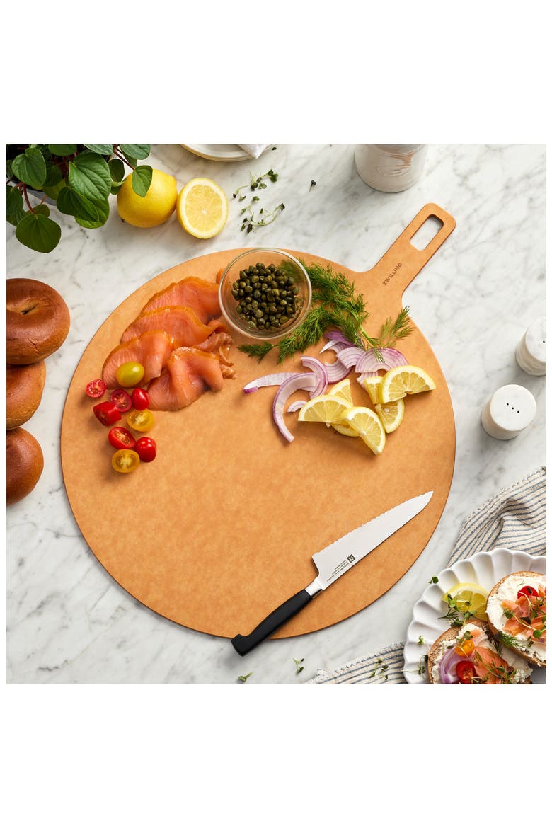 Plant Fiber Wood Serving Board, Alternate, color, NATURAL