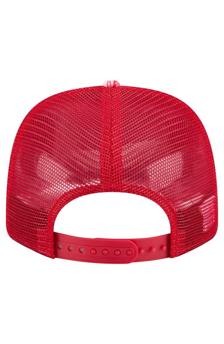 New Era Men's New Era Scarlet San Francisco 49ers Hula 9SEVENTY Adjustable Trucker Hat, Alternate, color, Scarlet