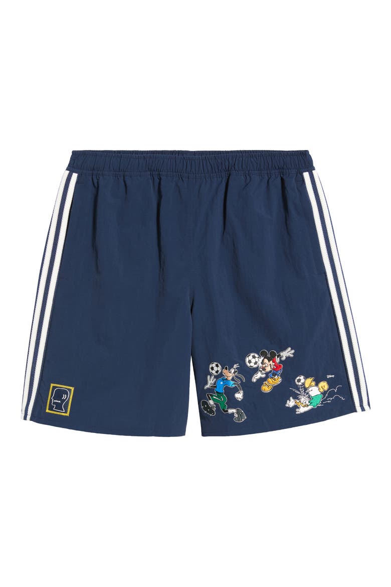 x Brain Dead Disney Shorts, Alternate, color, COLLEGIATE NAVY