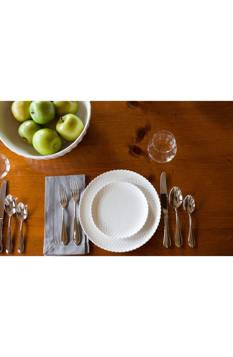Fortessa Forge 20-Piece Place Setting, Alternate, color, Silver