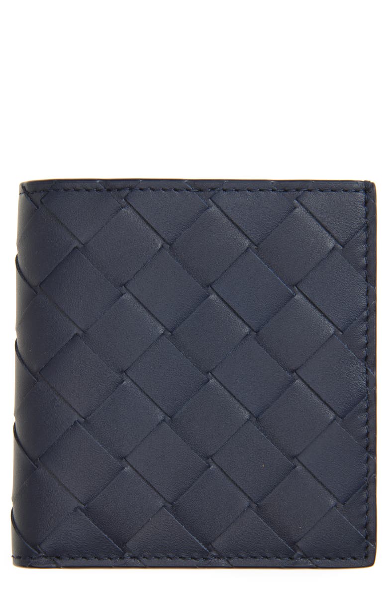 Bottega Veneta Intrecciato Leather Slim Bifold Wallet, Main, color,