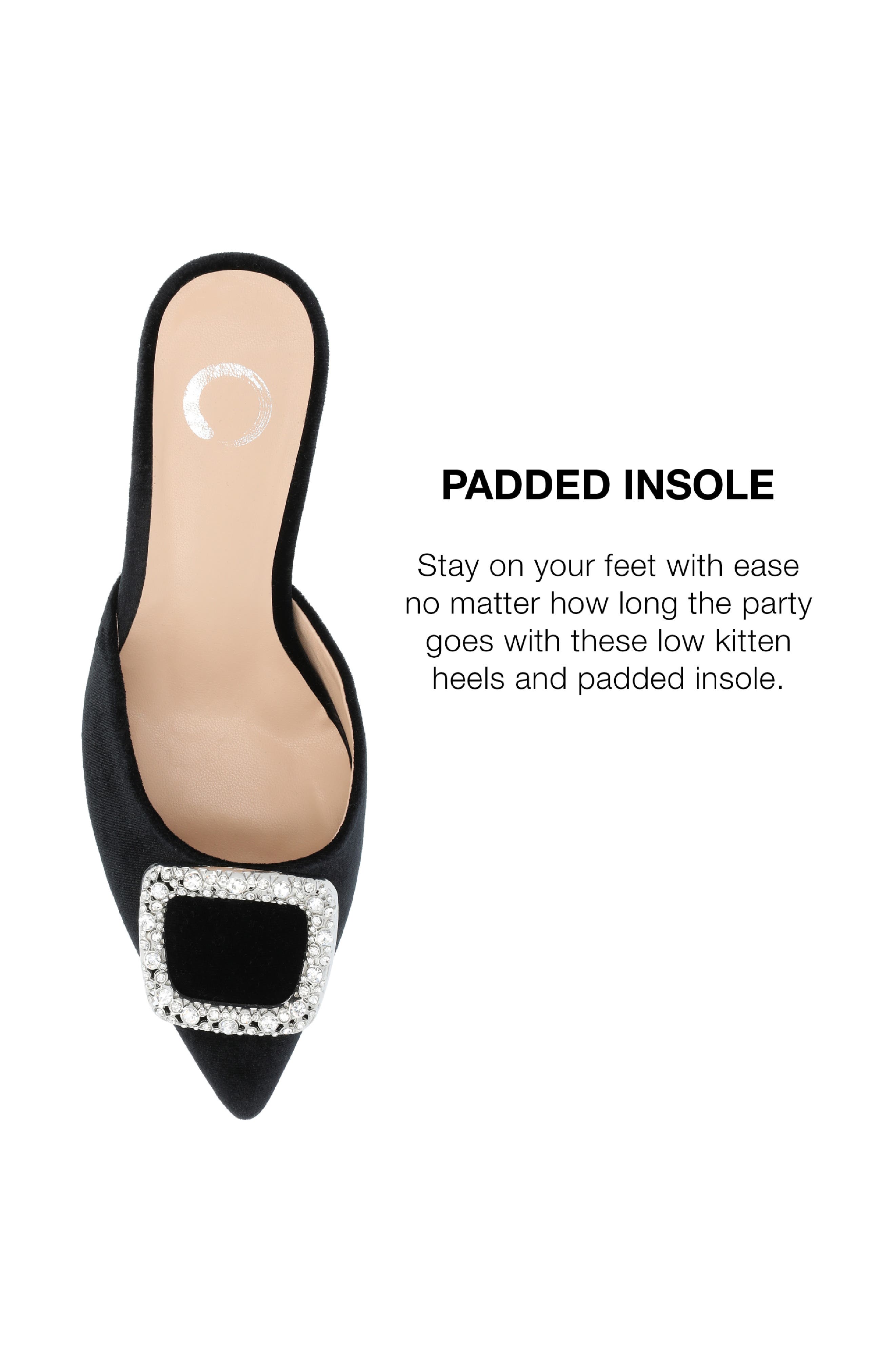 Journee Collection Rishie Pump, Alternate, color, Black