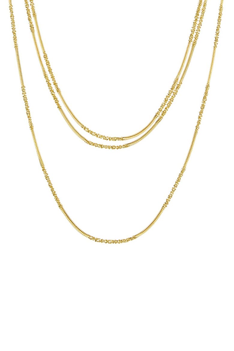 Multi Strand Necklace, Alternate, color, YELLOW