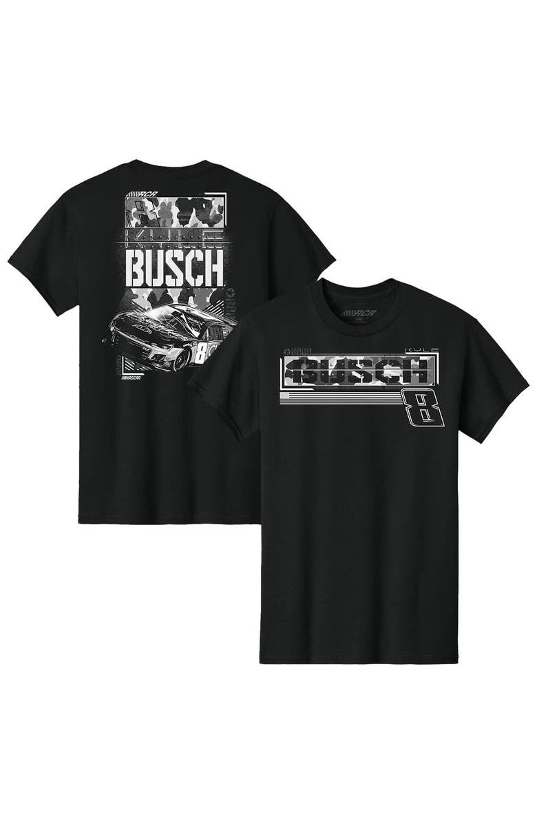 NASCAR Men's Richard Childress Racing Team Collection Black Kyle Busch Cheddar's Tonal T-Shirt, Main, color, Black