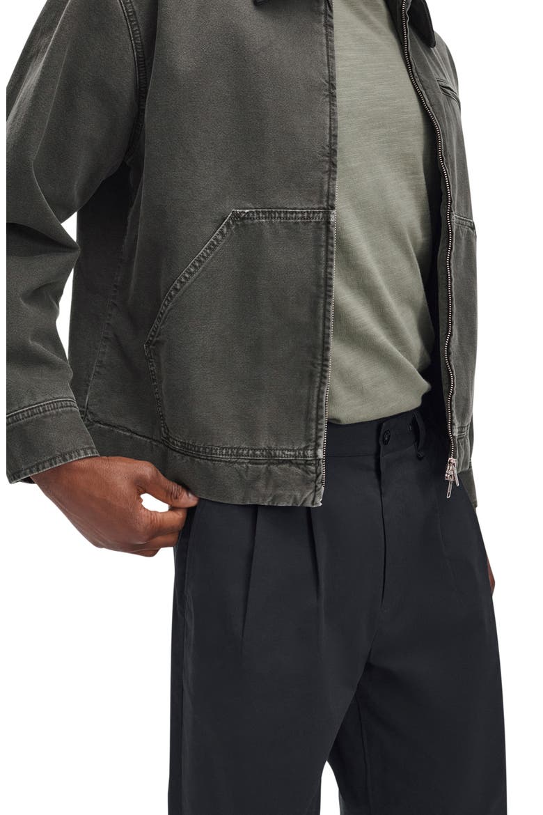 Refined Twill Chinos, Alternate, color, BLACK