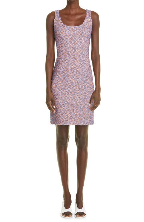 Shimmer Sleeveless Scoop Neck Dress