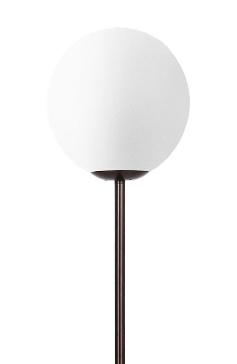 Brightech Luna 65" Modern LED Floor Lamp with Glass Globe Shade, Alternate, color, 