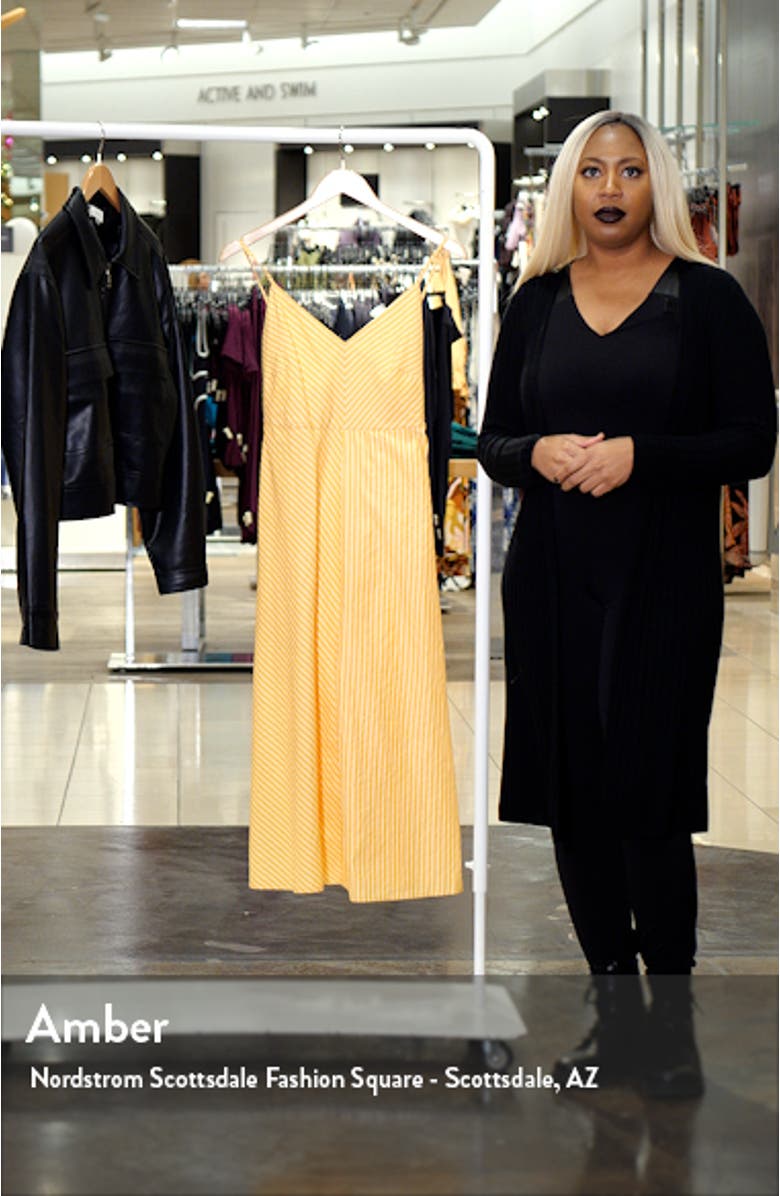 Stripe A-Line Sundress, sales video thumbnail