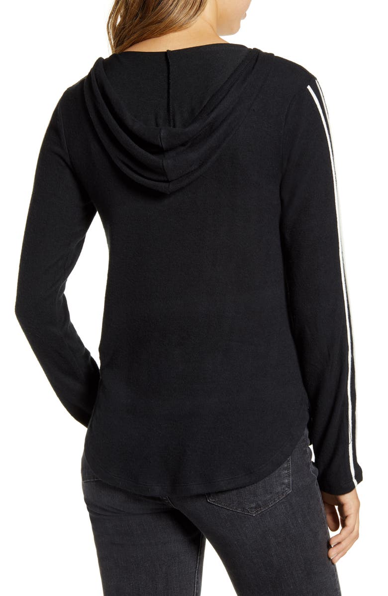 Bobeau Sweater Hoodie, Alternate, color,