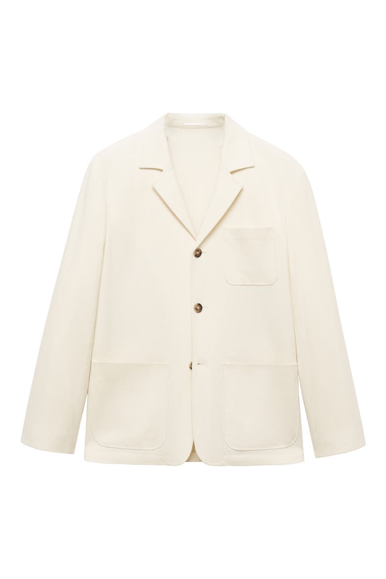 Slim Fit Wool Blend Sport Coat, Alternate, color, IVORY