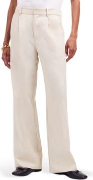 Madewell Slouchy Straight Leg Twill Pants