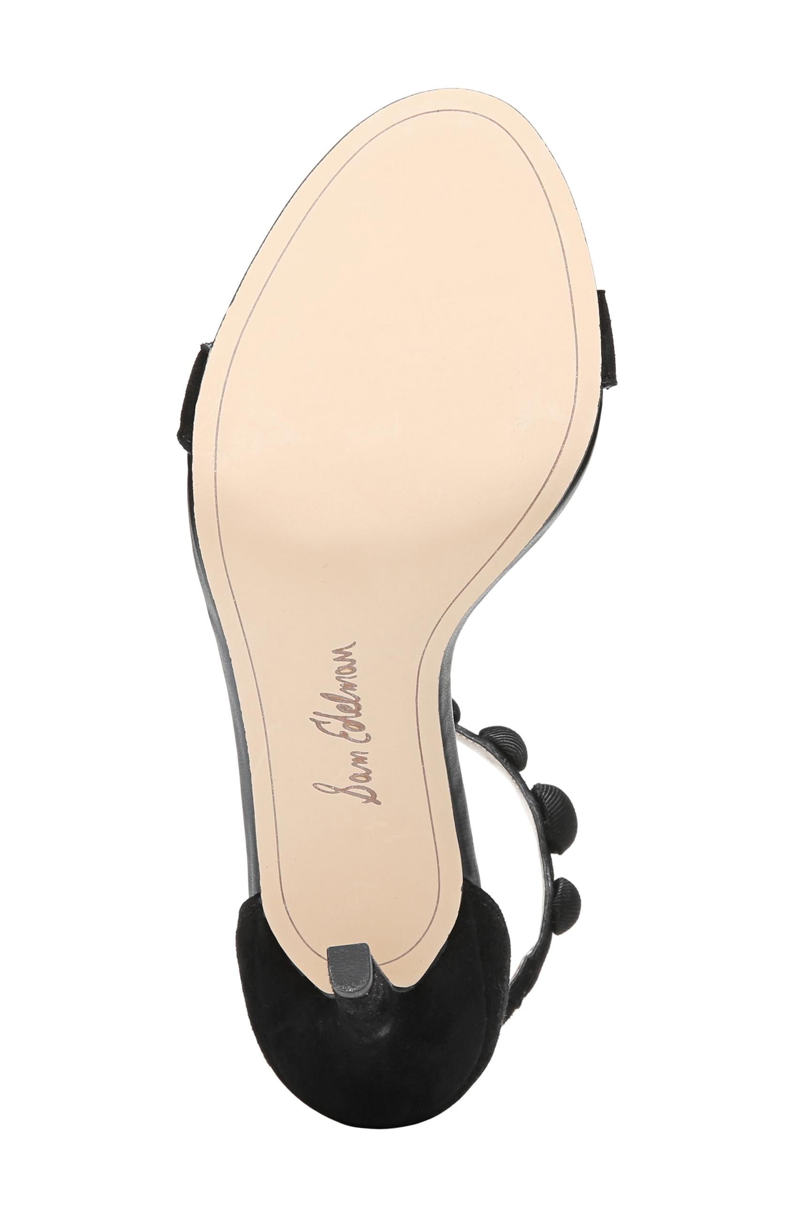 Sam Edelman Sam Edelmen Addison Embellished Ankle Strap Sandal, Alternate, color, 