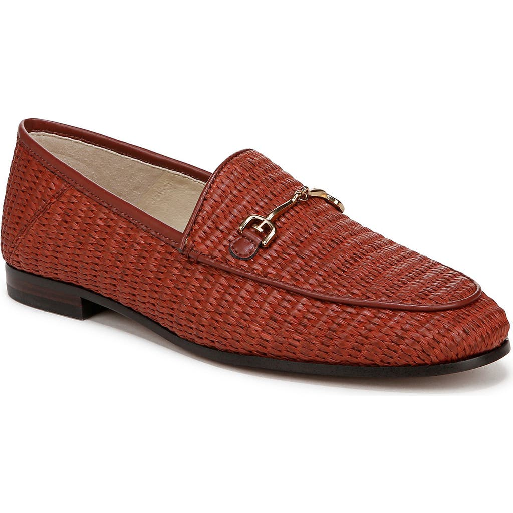 Shop Sam Edelman Loraine Bit Loafer In Warm Sienna
