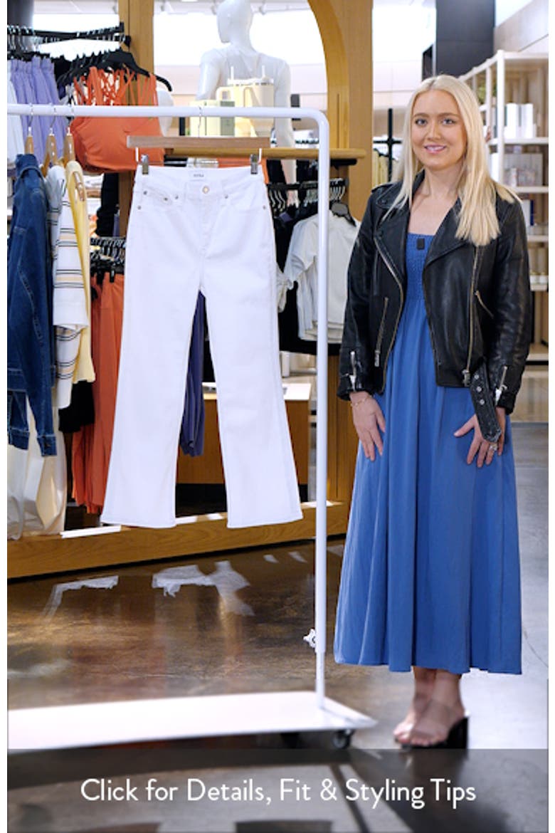 Petite Lennon High Waist Ankle Bootcut Jeans video