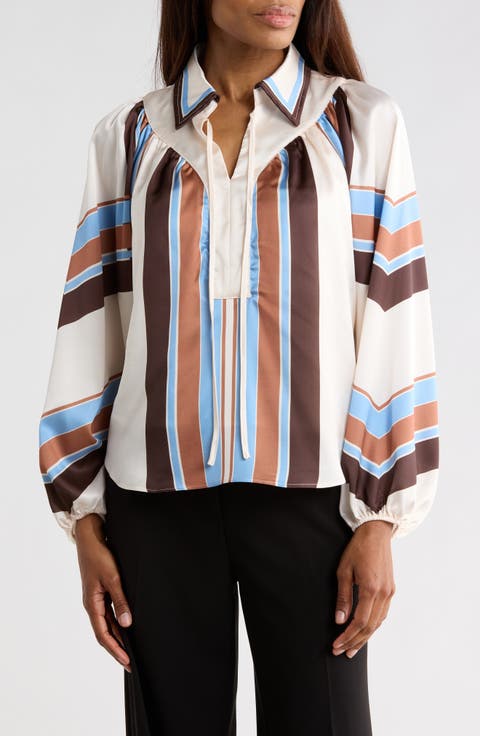 Nicolletta Collared Top