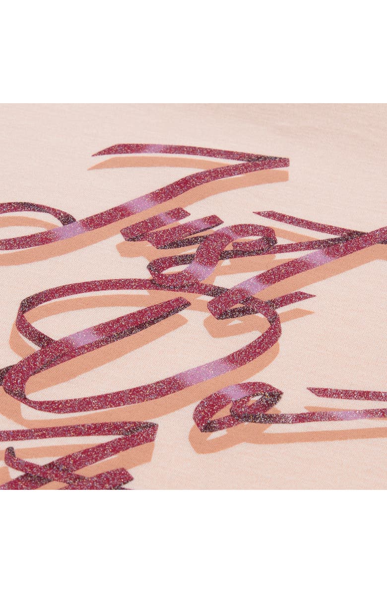 Nike Kids' Swoosh on Pointe Sweatshirt & Leggings Set, Alternate, color, Sweet Beet