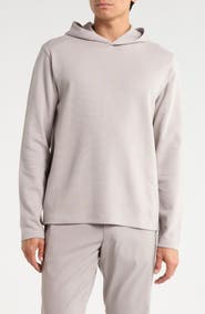 Vince Double Face Piqué Hoodie