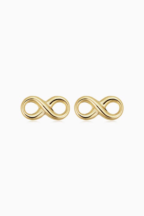 14K Yellow Gold Forever Yours Studs