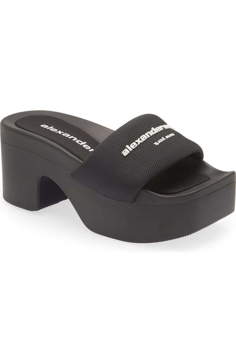 Alexander Wang Platform Slide Sandal, Main, color,