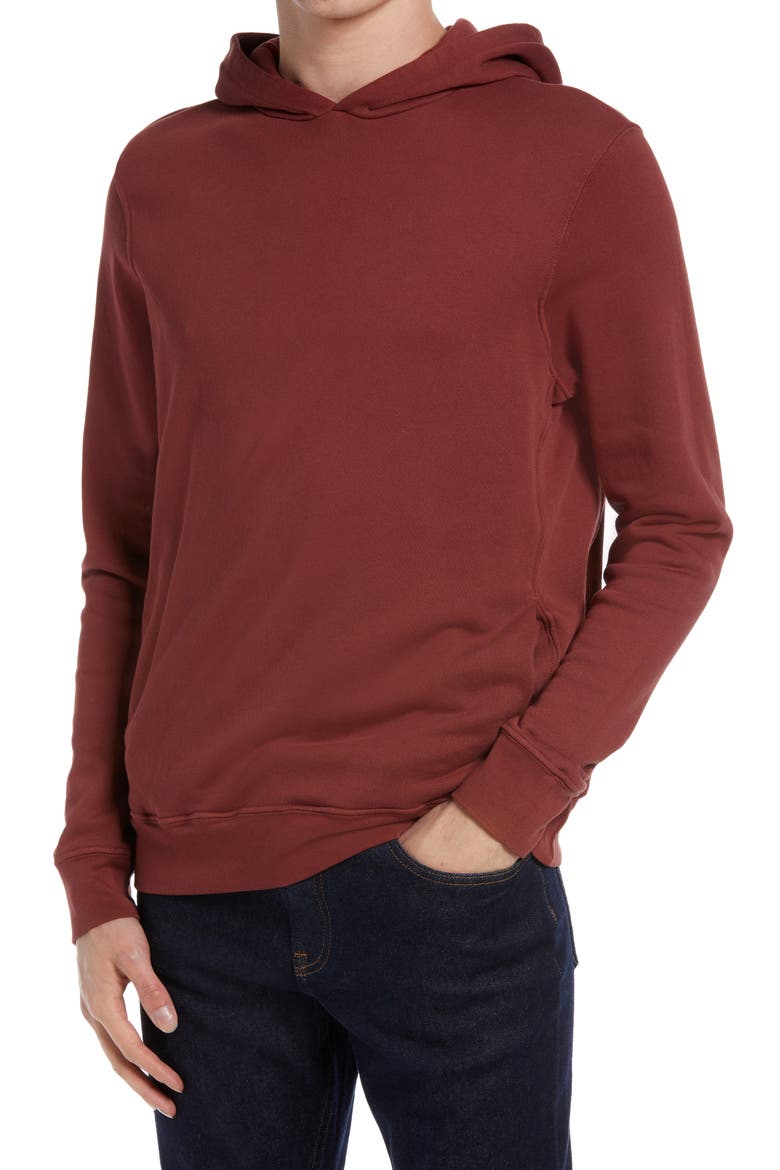 Loop Terry Hoodie, Main, color, RUSSETT