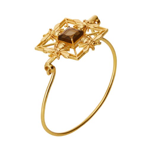 Dhwani Bansal Mori Single Band In Gold Plated