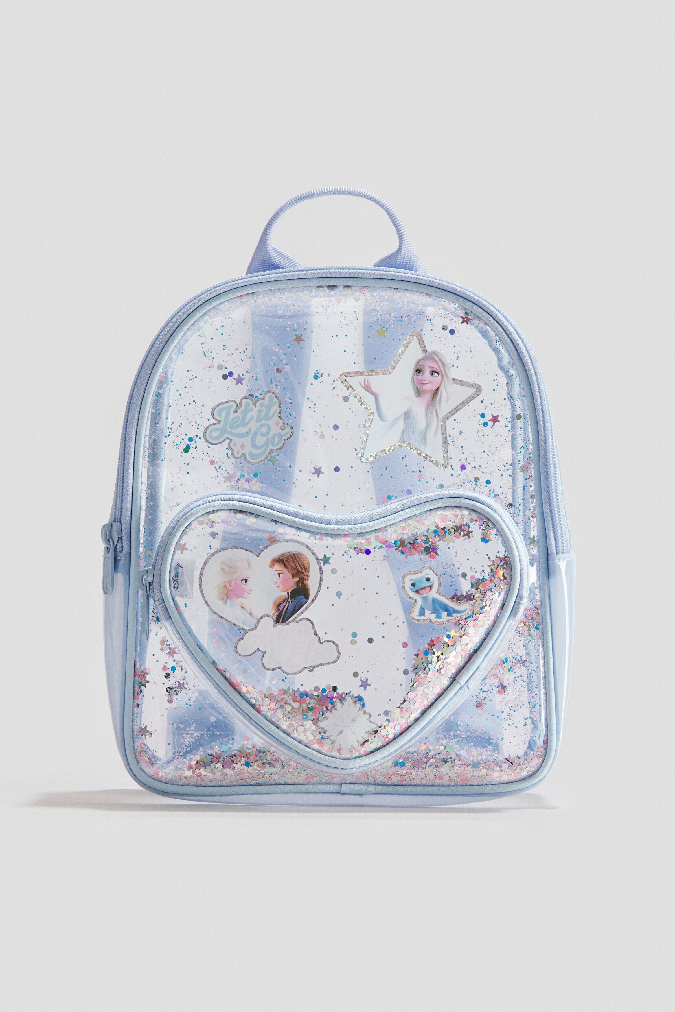 Backpack With Motif, Main, color, Light blue/Frozen