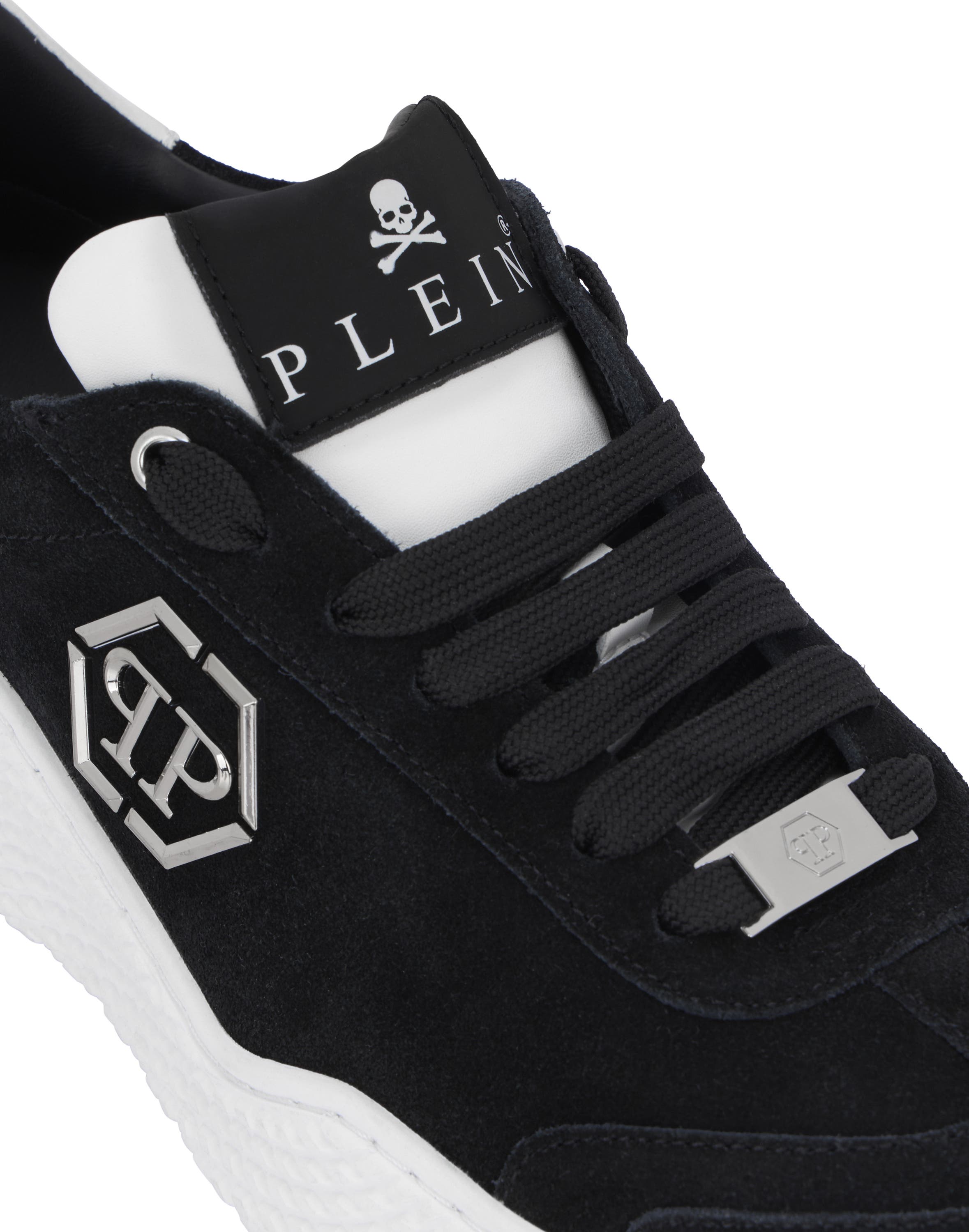 Suede Runner Hexagon Unisex, Alternate, color, black/white