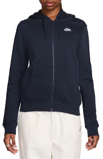Nike Sportswear Club Fleece Full Zip Hoodie In Multi