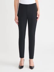 Misook Nia Slim Leg LuxeStretch Ponte Pant