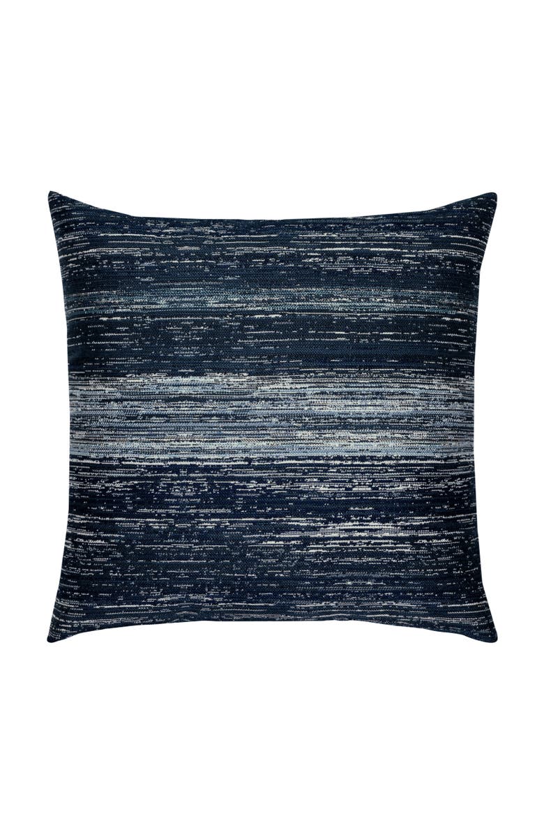 Elaine Smith Textured Indoor & Outdoor Woven Accent Pillow, Main, color, Indigo