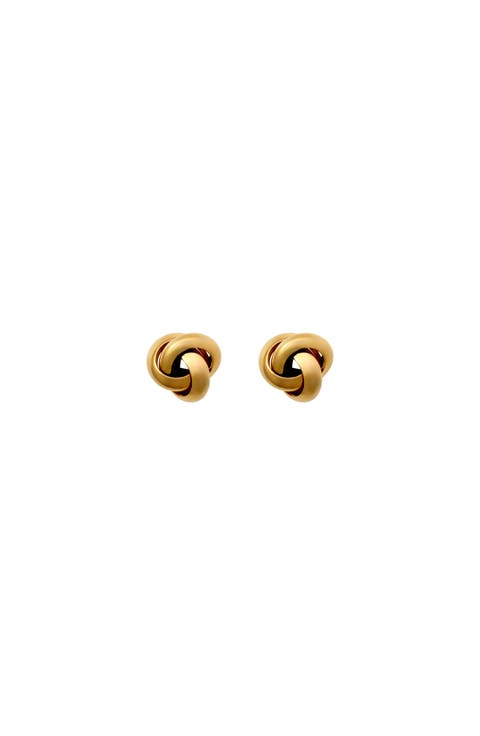 1990s Vintage Love Knot Clip-on Earrings
