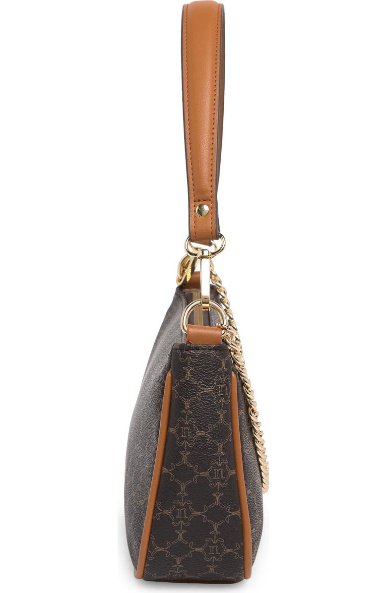 Nanette Lepore Tatianna Logo Convertible Baguette Shoulder Bag, Alternate, color,