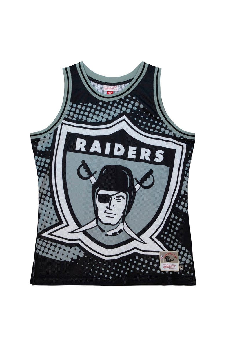 Mitchell & Ness Men's Mitchell & Ness Black Las Vegas Raiders Big Face 7.0 Fashion Tank Top, Alternate, color, Black