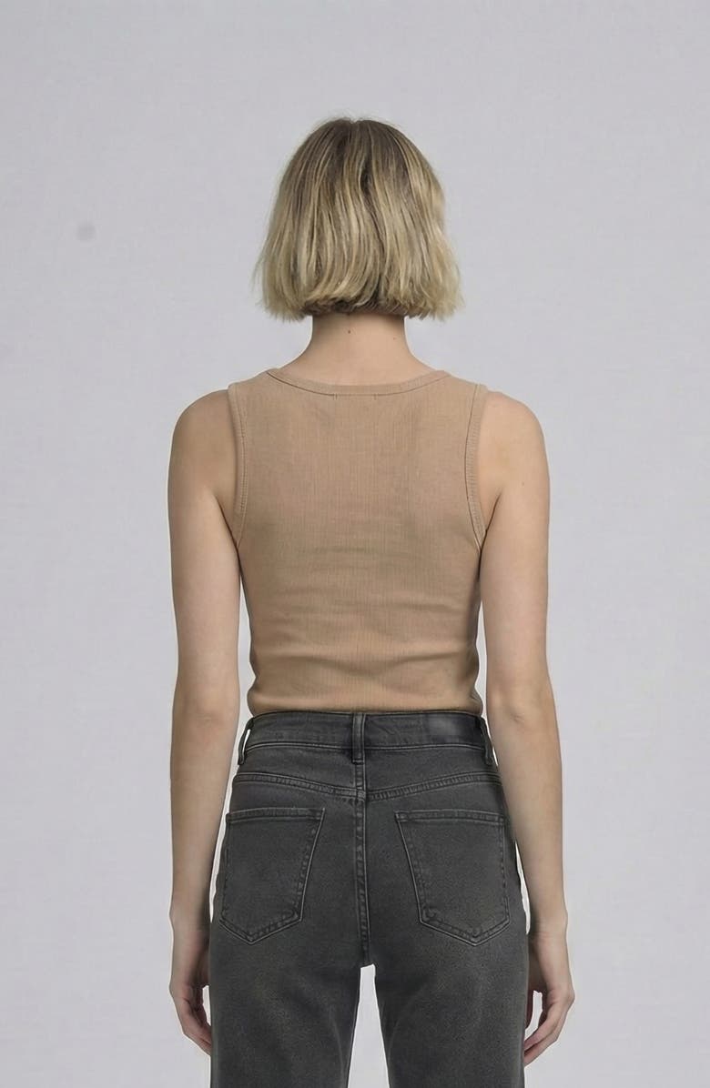 ELLE Collection 2 Pack ELLE Logo Tank, Alternate, color, Mocha/Navy