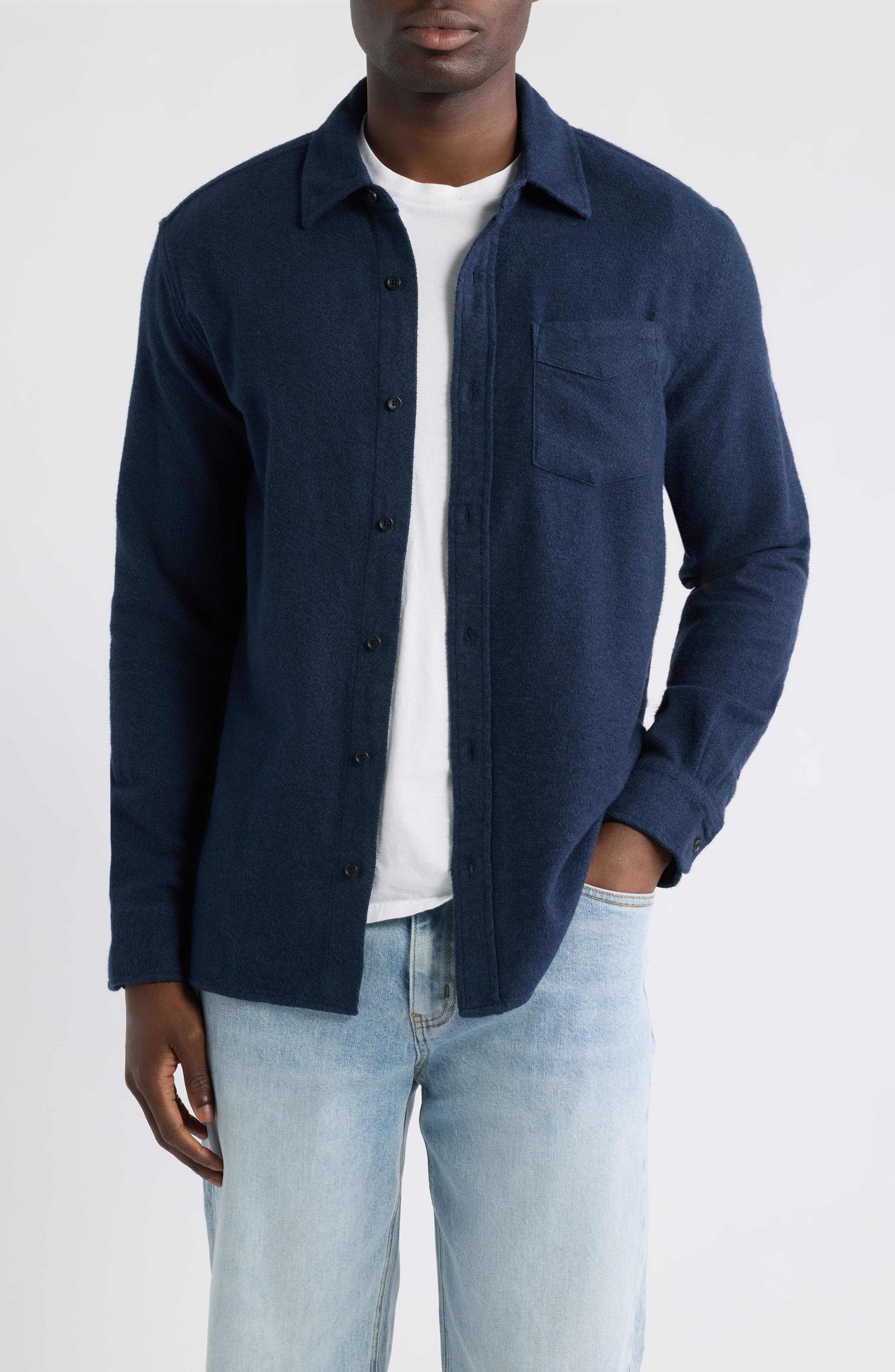 Flint & Tinder by Huckberry Architect Flannel Shirt (Men) | Nordstrom