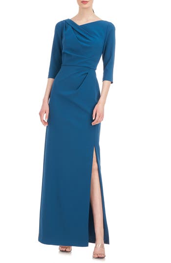 KAY UNGER KAY UNGER MARGERITE COLUMN GOWN 