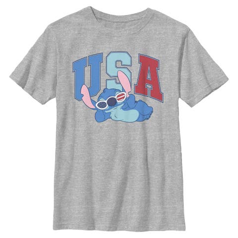 Boy's Lilo & Stitch American Experiment 626  Graphic T-Shirt