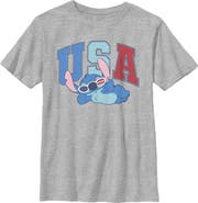 Lilo & Stitch Boy's Lilo & Stitch American Experiment 626  Graphic T-Shirt