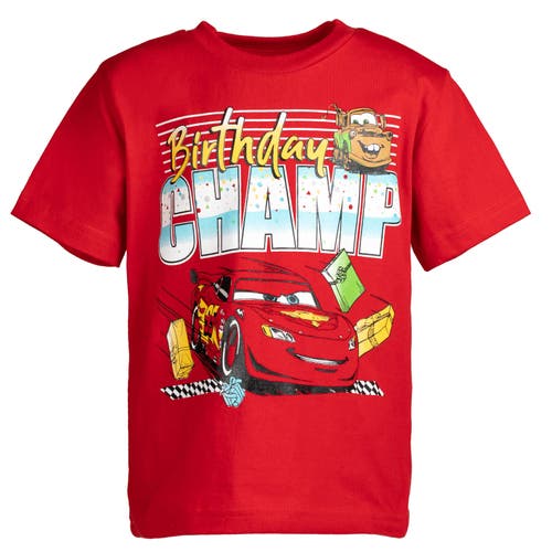 Disney Birthday T-shirt In Red