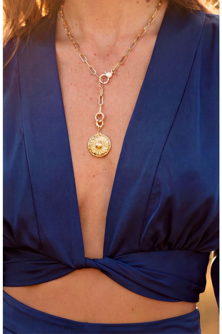 Baby Jane Convertible Lariat Necklace, Alternate, color, Gold