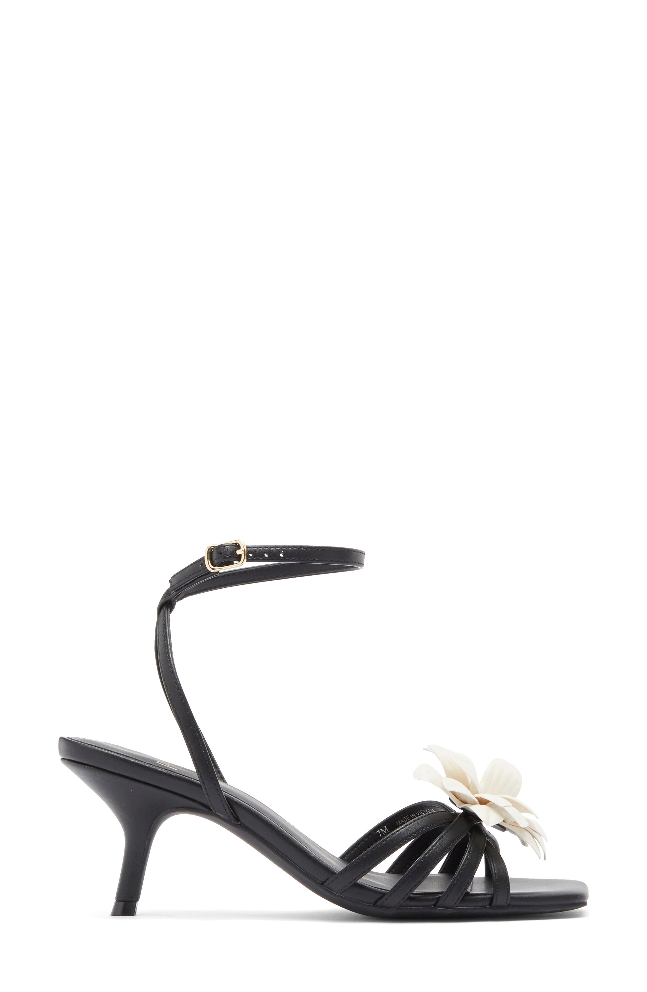 Linea Paolo Candice Flower Sandal, Alternate, color, 