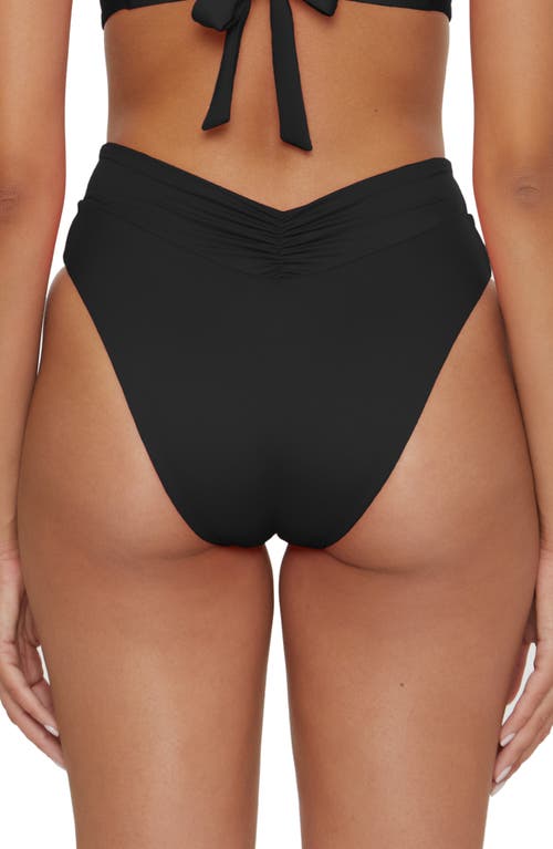 Becca Color Code High Waist Bikini Bottoms In Black