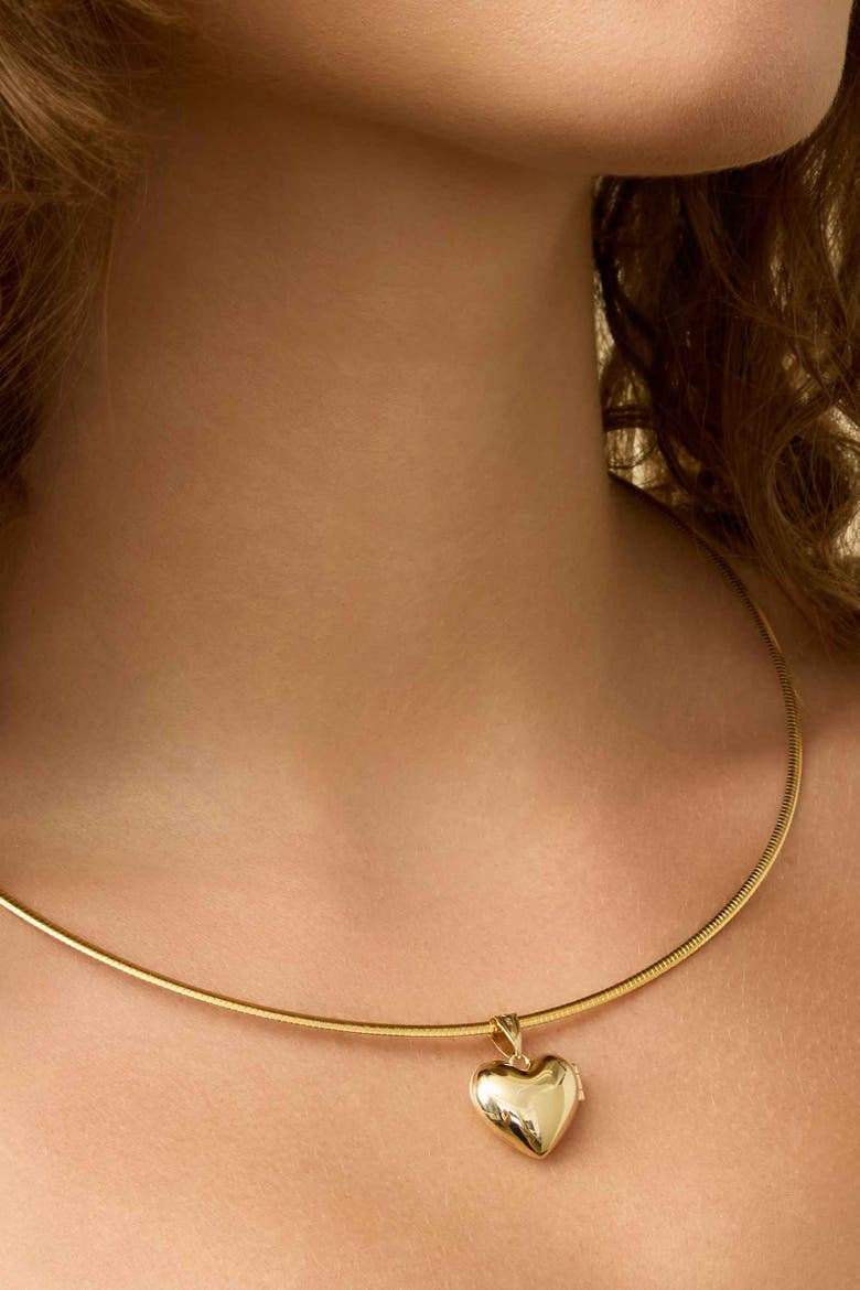 14K Yellow Gold Lock It Up Heart Locket, Alternate, color, Yellow Gold