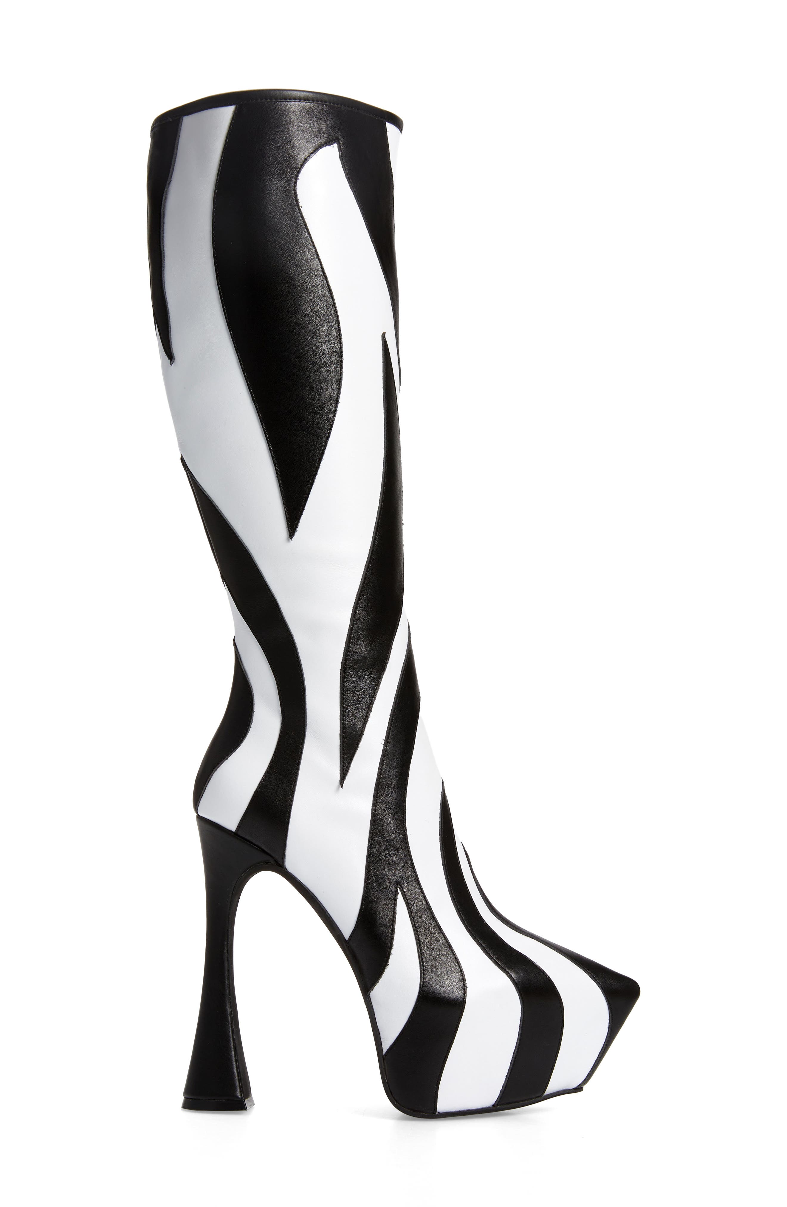 Jeffrey Campbell Untamed Knee High Boot, Alternate, color, 