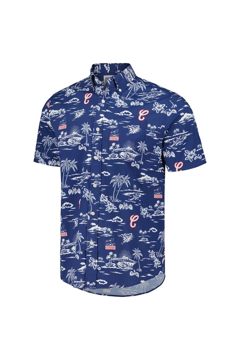 Men's Reyn Spooner Navy Chicago White Sox Kekai Button-Down Shirt, Alternate, color, Navy