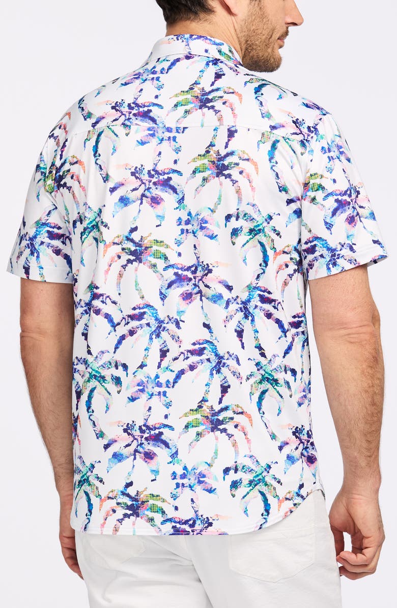 Robert Graham Trevett Short Sleeve Button-Up Shirt, Alternate, color, Multi